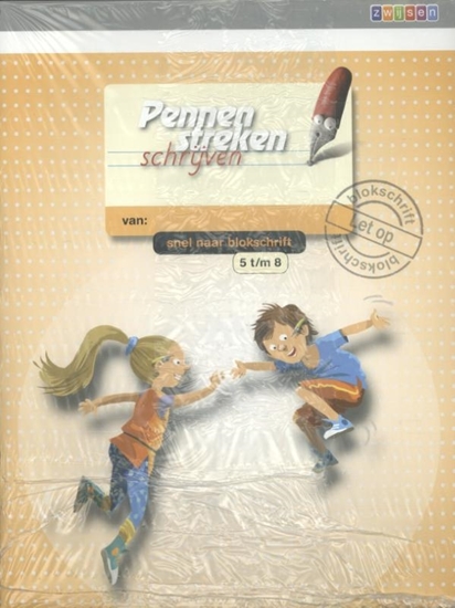 Afbeelding van Pennenstreken Snel naar blokschrift Schrijven