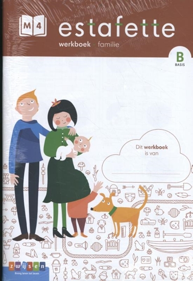 Afbeelding van Estafette (per 5) M4-B basis familie werkboek