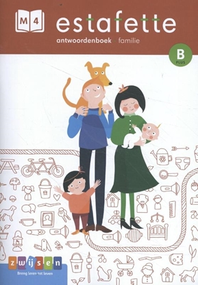 Afbeeldingen van Estafette gr4 M4-B plus antwoordenboek