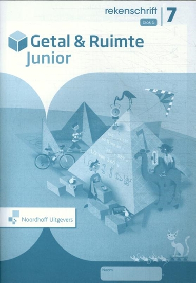 Afbeelding van Getal en Ruimte Junior groep 7 blok 5 Rekenschrift