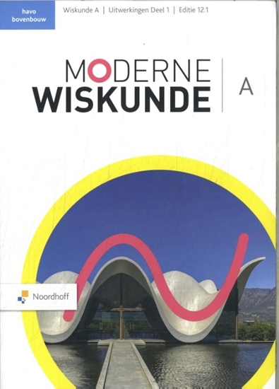 Afbeelding van Moderne Wiskunde deel 1 havo bovenbouw uitwerkingenboek A