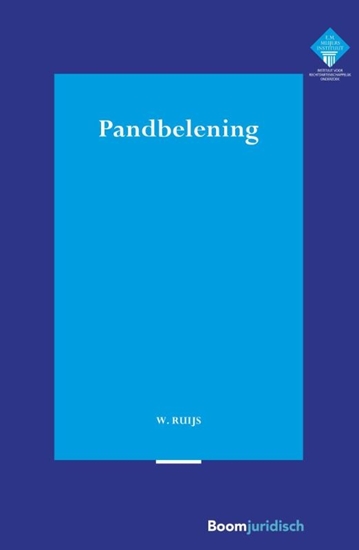 Afbeelding van E.M. Meijers Instituut voor Rechtswetenschappelijk Onderzoek Pandbelening