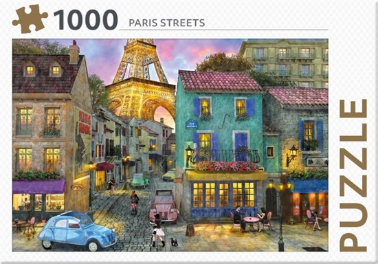 Afbeelding van Rebo legpuzzel 1000 stukjes - Paris Streets