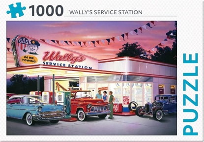 Afbeeldingen van Rebo legpuzzel 1000 stukjes - Wally's service station