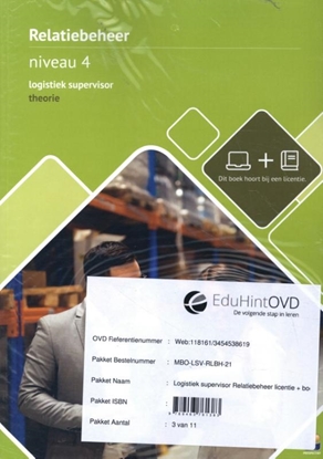 Afbeeldingen van Relatiebeheer Niveau 4 logistiek supervisor Theorieboek