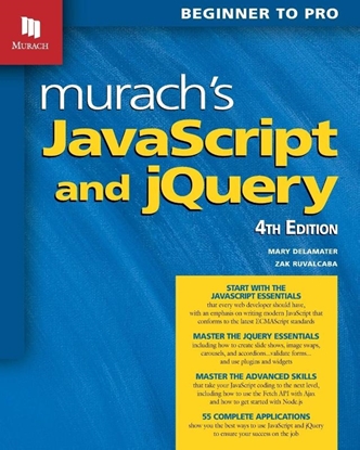 Afbeeldingen van Murach's JavaScript and jQuery (4th Edition)
