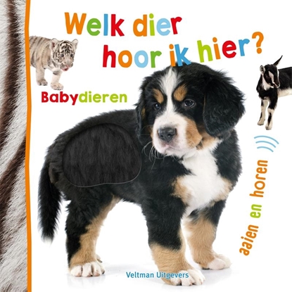 Afbeeldingen van Welk dier hoor ik hier? – Babydieren