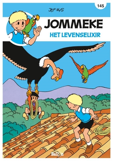 Afbeelding van Jommeke strip Het levenselexir