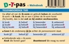 Afbeelding van D-T-pas, taalkaart