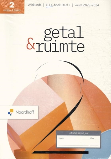 Afbeelding van Getal & Ruimte vmbo-gt/havo leerboek 1+2