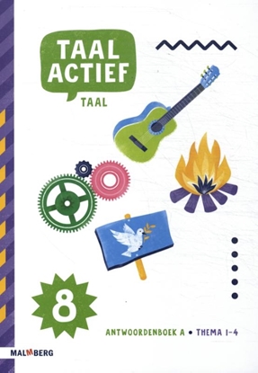 Afbeeldingen van Taal actief 5 taal groep 8 thema 1-4 antwoordenboek A