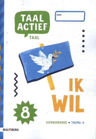 Afbeelding van Taal actief groep 8 thema 4 leerwerkboek