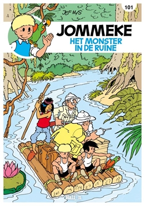 Afbeeldingen van Jommeke Het monster in de ruïne