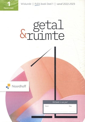 Afbeeldingen van Getal & Ruimte 13e ed havo/vwo 1 FLEX leerboek 1+2