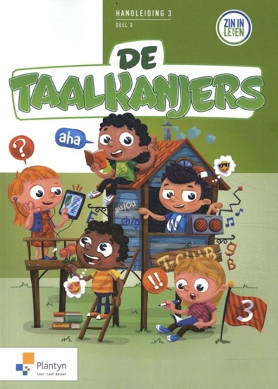 Afbeelding van De Taalkanjers Leerjaar 3 D deel Handleiding