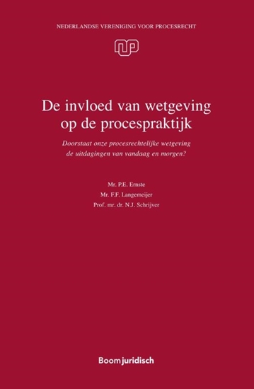 Afbeelding van NVvP-reeks De invloed van wetgeving op de procespraktijk
