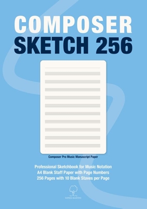 Afbeeldingen van Composer Pro Premium Muziekpapier Composer Sketch 256
