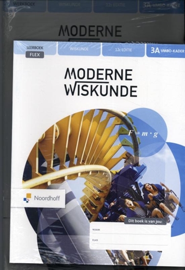 Afbeelding van Moderne Wiskunde (Set) vmbo-kader 3a+b FLEX Leerboek+ werkboek