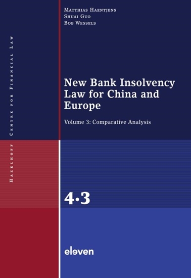 Afbeelding van Hazelhoff centre for financial law New Bank Insolvency Law for China and Europe
