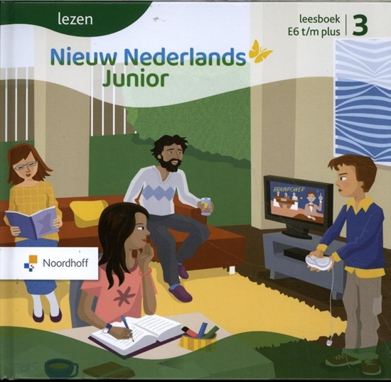 Afbeelding van Nieuw Nederlands Junior lezen deel 3 leesboek E6 t/m plus
