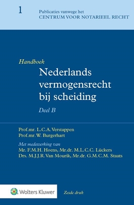 Afbeeldingen van Handboek Nederlands vermogensrecht bij scheiding Deel B