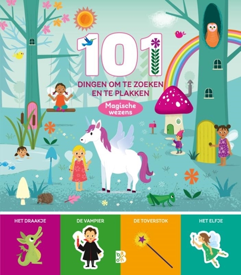 Afbeelding van 101 dingen om ... 101 dingen om te zoeken en te plakken: magische wezens