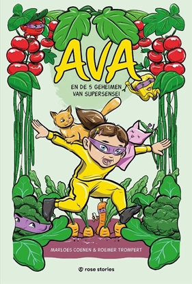 Afbeeldingen van Ava en de vijf geheimen van Supersensei