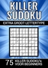Afbeelding van Killer Sudoku - Extra Groot Lettertype - 75 Puzzels voor Beginners