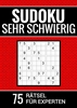 Afbeelding van Sudoku sehr schwierig - 75 Rätsel für Experten