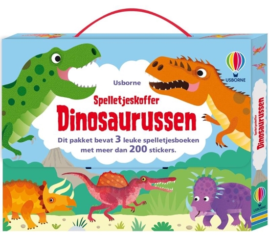 Afbeelding van Spelletjeskoffer Spelletjeskoffer Dinosaurussen