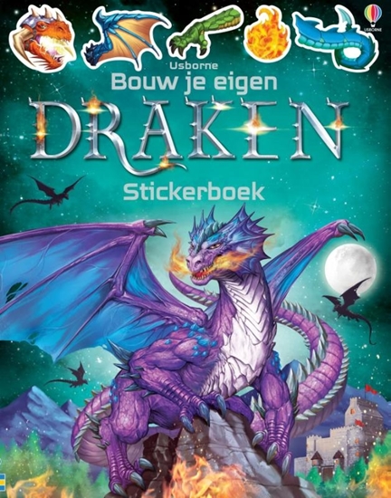 Afbeelding van Bouw je eigen stickerboek Draken