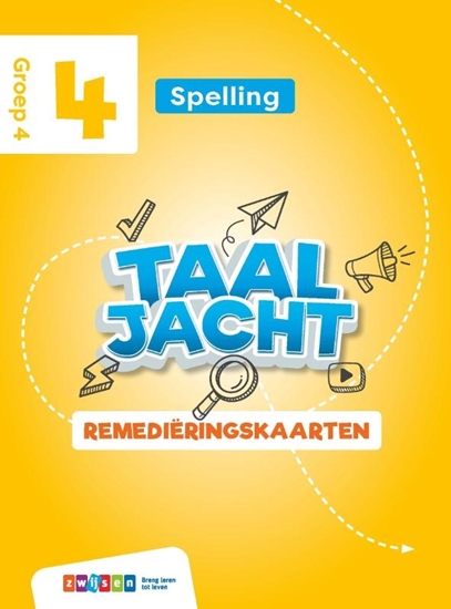 Afbeelding van Taaljacht Groep 4 spelling & grammatica remediëringskaarten