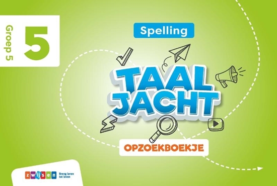 Afbeelding van Taaljacht Groep 5 spelling & grammatica opzoekboekje