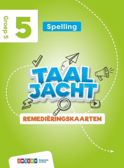 Afbeelding van Taaljacht Groep 5 spelling & grammatica remediëringskaarten