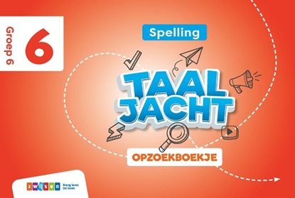 Afbeeldingen van Taaljacht groep 6 spelling & grammatica opzoekboekje