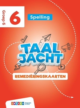 Afbeeldingen van Taaljacht Groep 6 spelling & grammatica remediëringskaarten