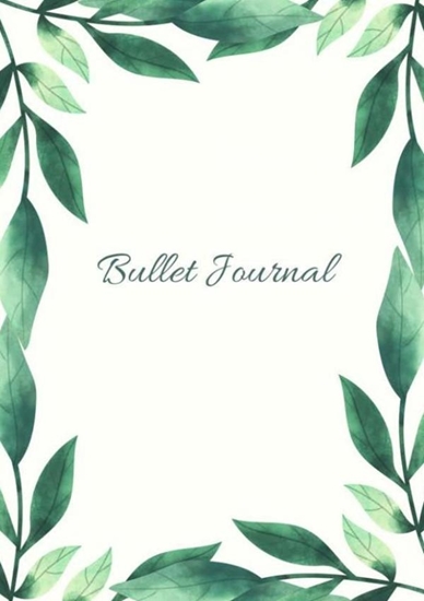 Afbeelding van Mijn Bullet Journal |A5 Notebook Botanisch Leaves Bladeren De natuur | Notitieboek Met Dotted Papier Met 120 Pagina's | Prachtig Schrijven