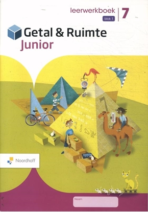 Afbeeldingen van Getal & Ruimte Junior groep 7 blok 1 leerwerkboek