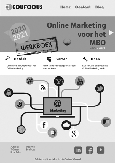 Afbeelding van Werkboek Online Marketing voor het MBO (2020-2021)