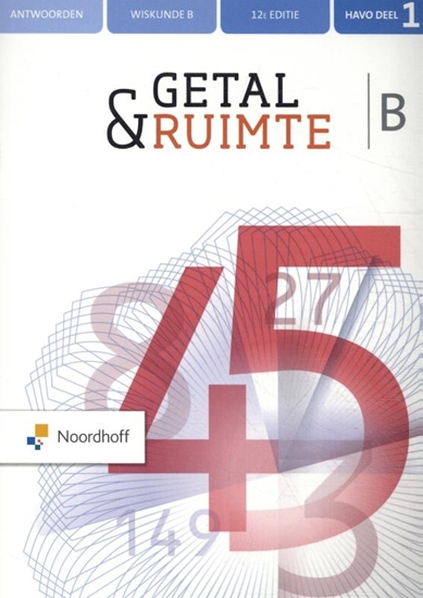 Afbeelding van Getal & Ruimte havo B 1 antwoorden