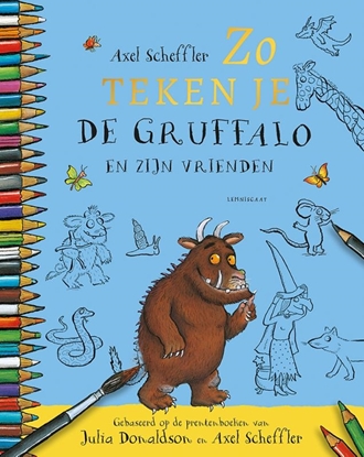Afbeeldingen van Zo teken je de Gruffalo en zijn vrienden