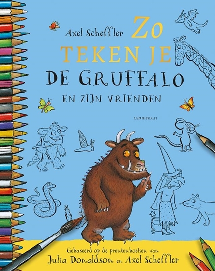 Afbeelding van Zo teken je de Gruffalo en zijn vrienden