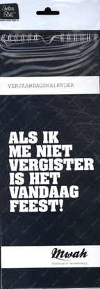 Afbeeldingen van Verjaardagskalender Mwah