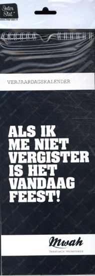Afbeelding van Verjaardagskalender Mwah
