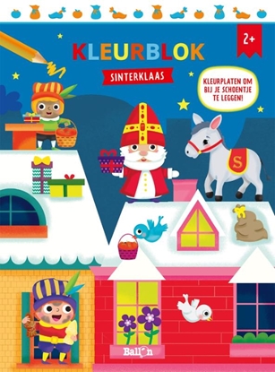 Afbeeldingen van Sinterklaas Kleurblok Sinterklaas