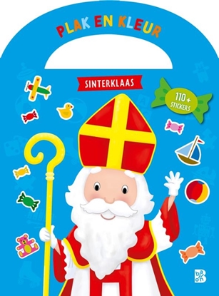 Afbeeldingen van Sinterklaas Plakken en kleuren Sinterklaas