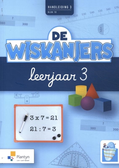 Afbeelding van De Wiskanjers leerjaar 3 blok 10 Handleiding