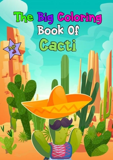 Afbeelding van The Big Coloring Book of Cacti