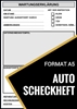 Afbeelding van Auto-Scheckheft - Universelles Reparaturenheft