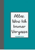 Afbeelding van Passwort Buch - Alles, was ich immer vergesse